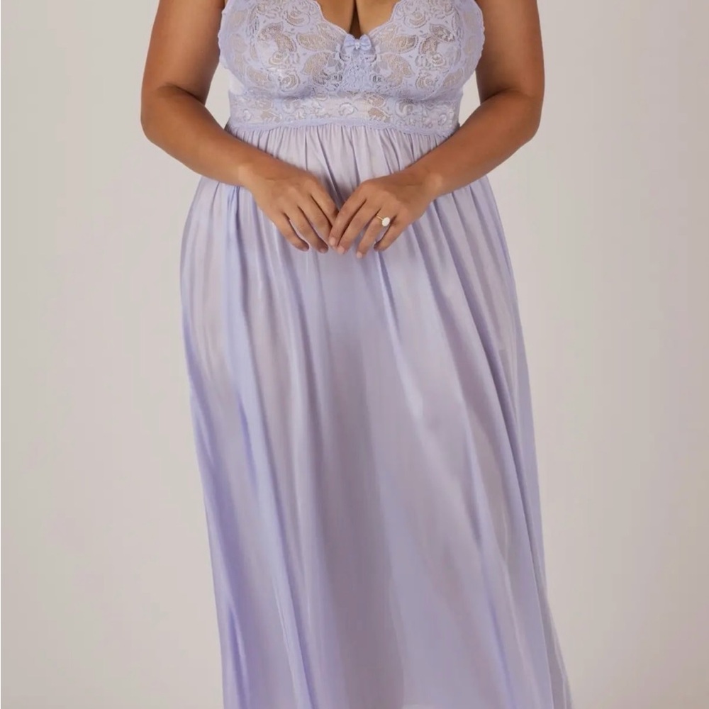 Lavender Lace Chemise